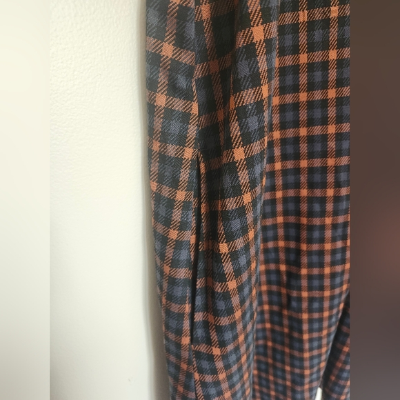 LOFT Plaid Double V Pocket Dress XL - Picture 3 of 5